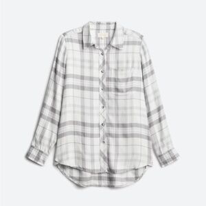 Amara’s Soft Plaid Button Down Shirt